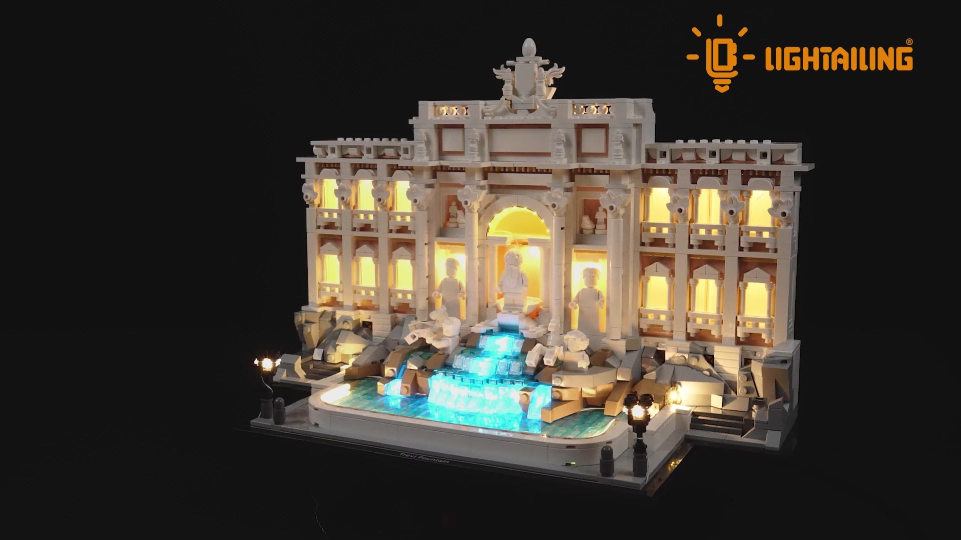 Light Kit for Trevi Fountain 21062-Lightailing(Remote Version)