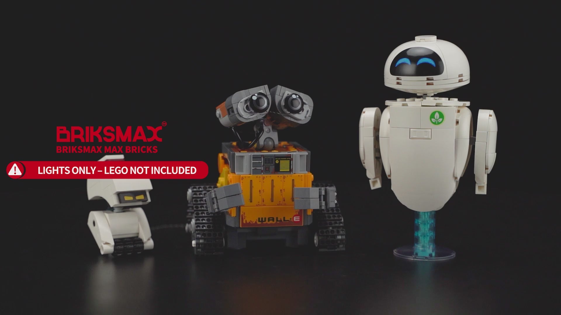 Light Kit for WALL-E and EVE  43279 - Briksmax 2.0