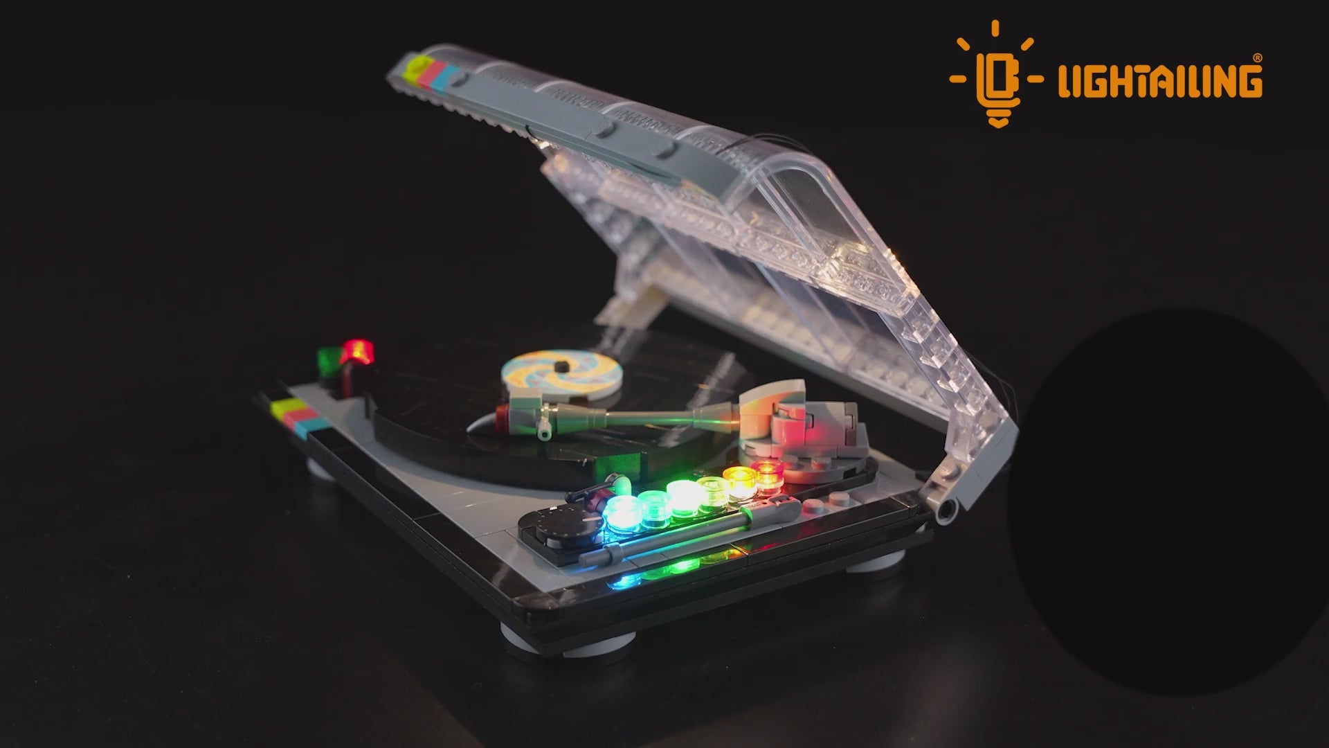Light Kit for Retro Record Player 40699-Lightailing