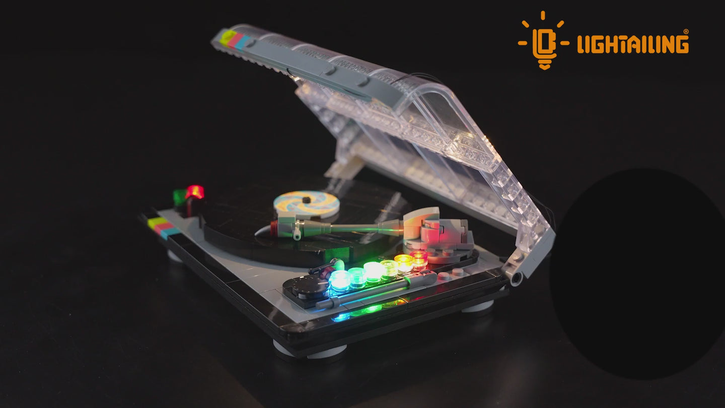 Light Kit for Retro Record Player 40699-Lightailing