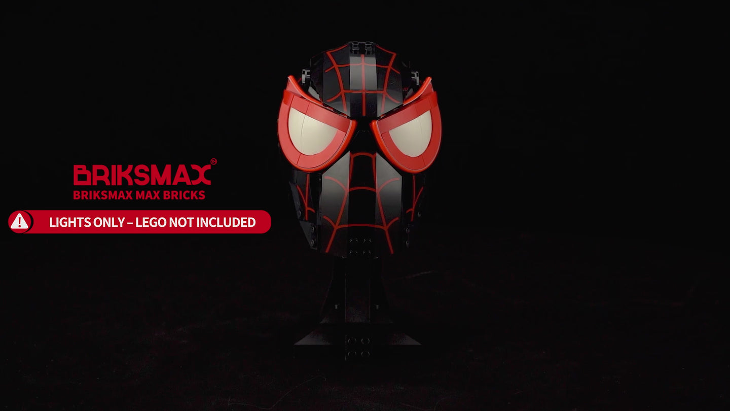 Light Kit for Miles Morales' Mask 76329 - Briksmax 2.0