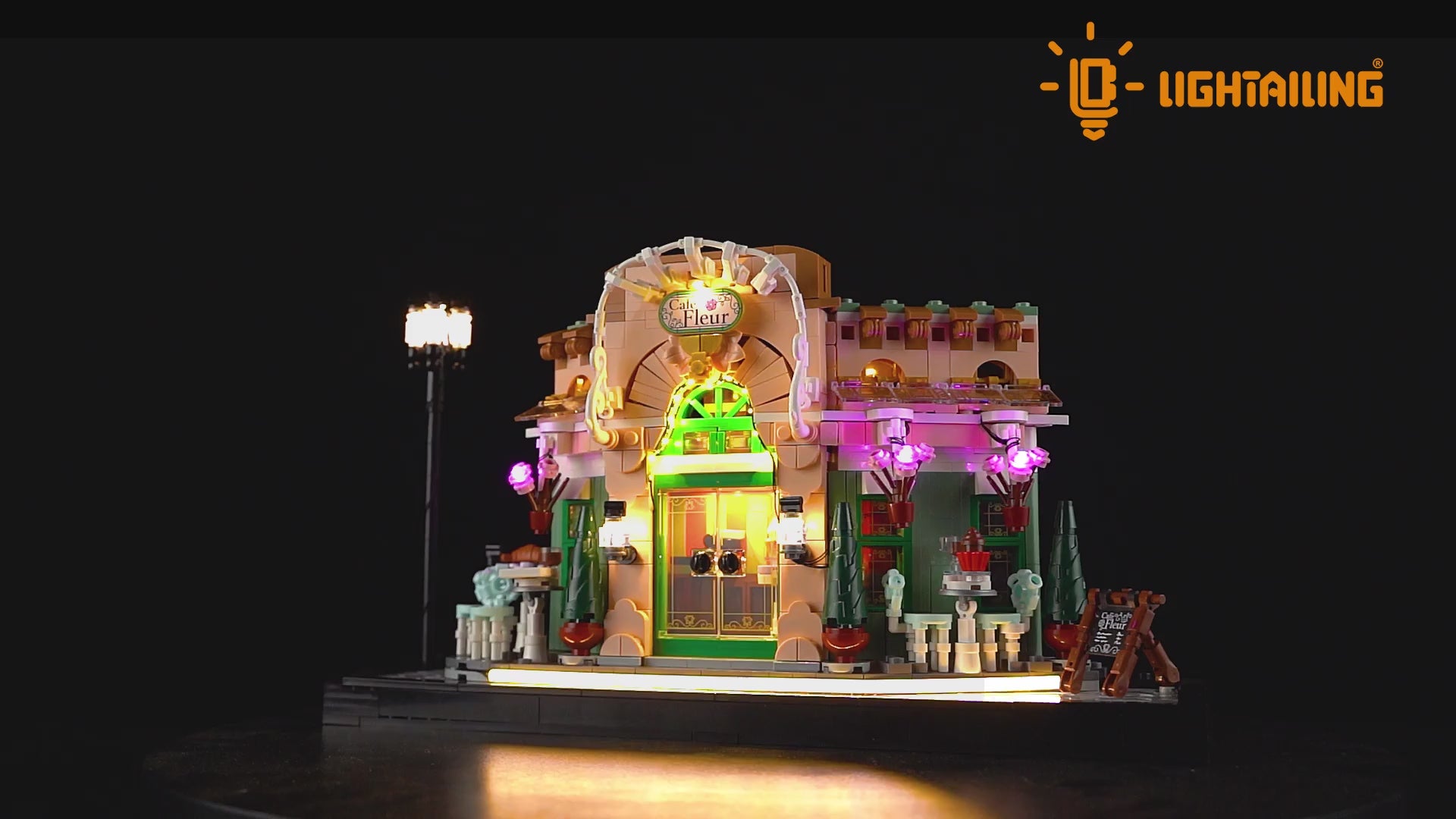 Light Kit for French Café  10362-Lightailing