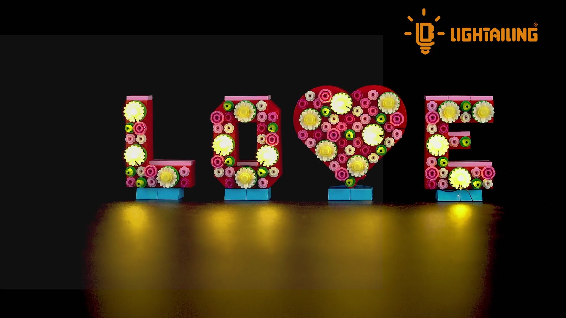 Light Kit for Love Letters 40867 - Lightailing