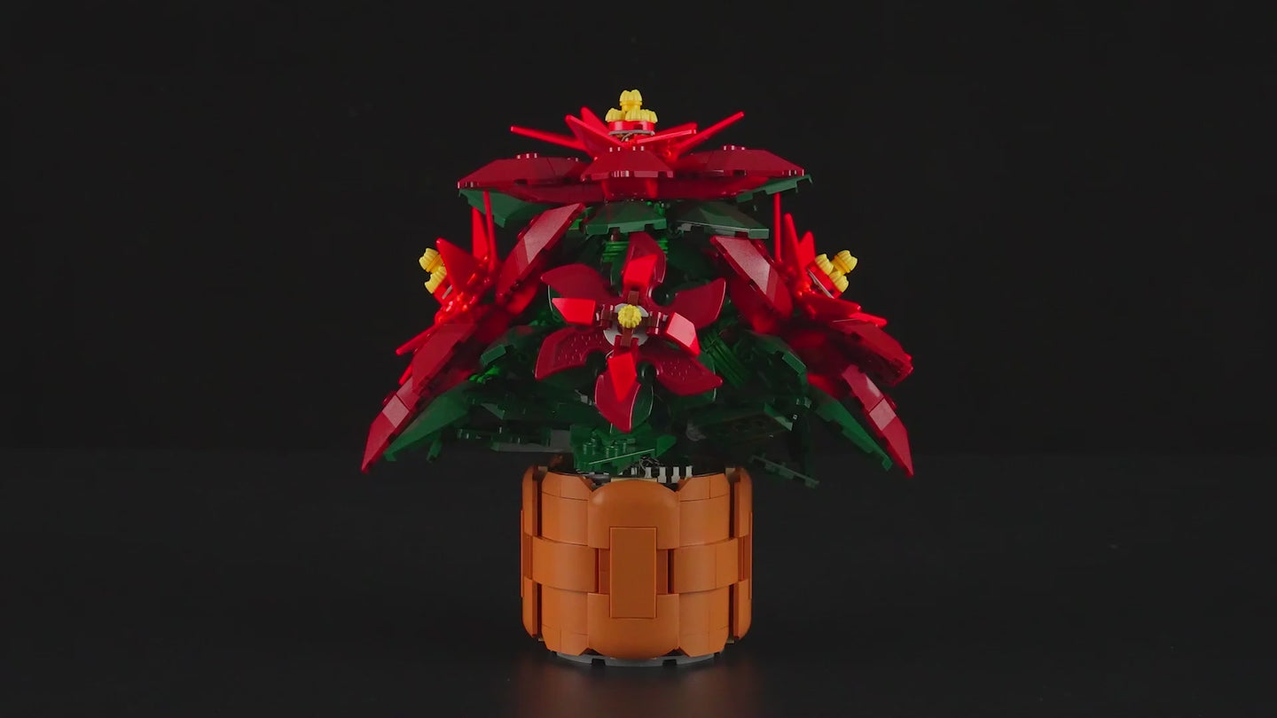 Light Kit For Poinsettia 10370 -Briksmax