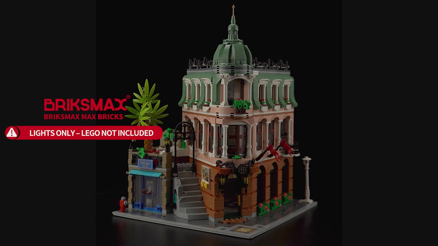 Light Kit for Boutique Hotel  10297 -Briksmax 2.0 | Christmas Version