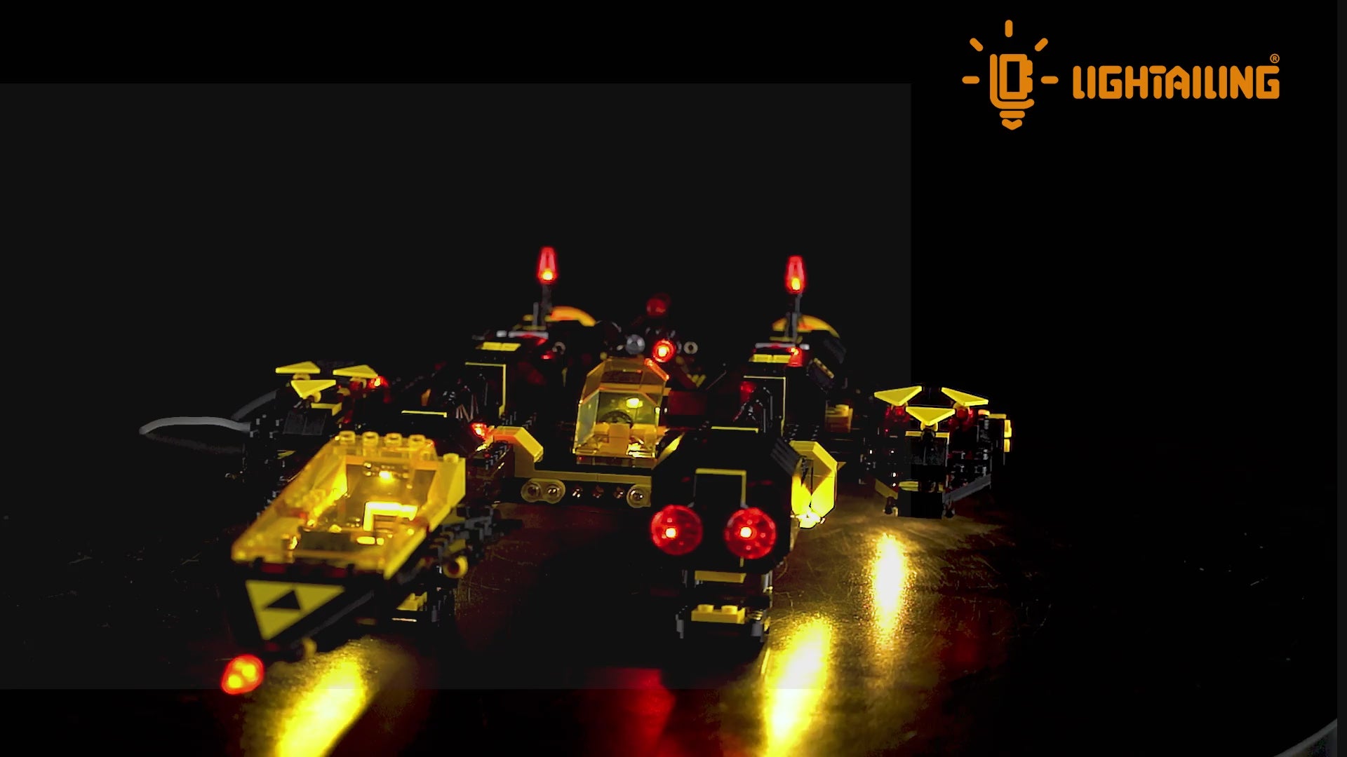 Light Kit for Blacktron Renegade 10355-Lightailing