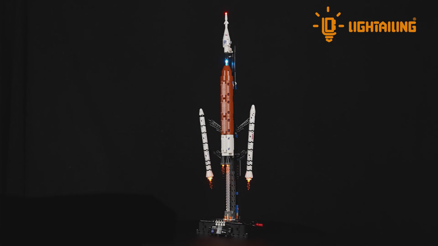 Light Kit for NASA Artemis Space Launch System Rocket 42221 - Lightailing