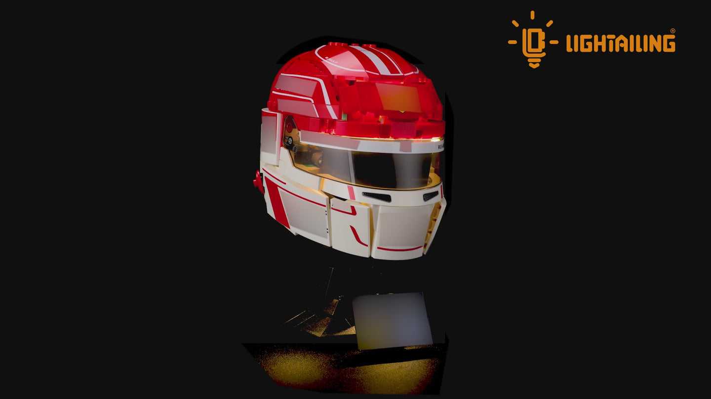 Light Kit for Scuderia Ferrari HP Charles Leclerc Helmet 43014 -Lightailing