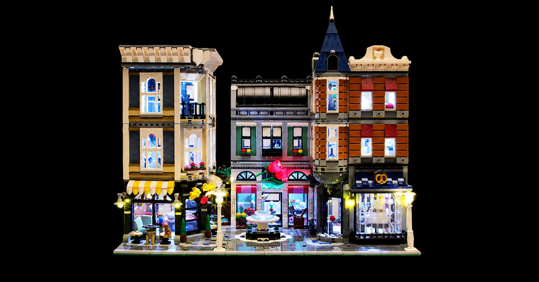 Light Kit for The Assembly Square 10255-Briksmax