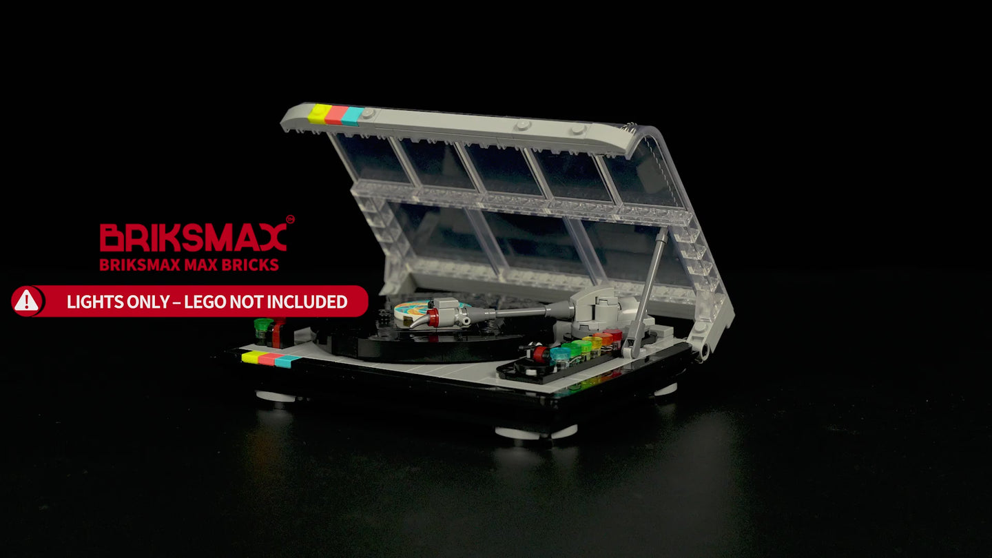 Light Kit for Retro Record Player 40699 - Briksmax 2.0