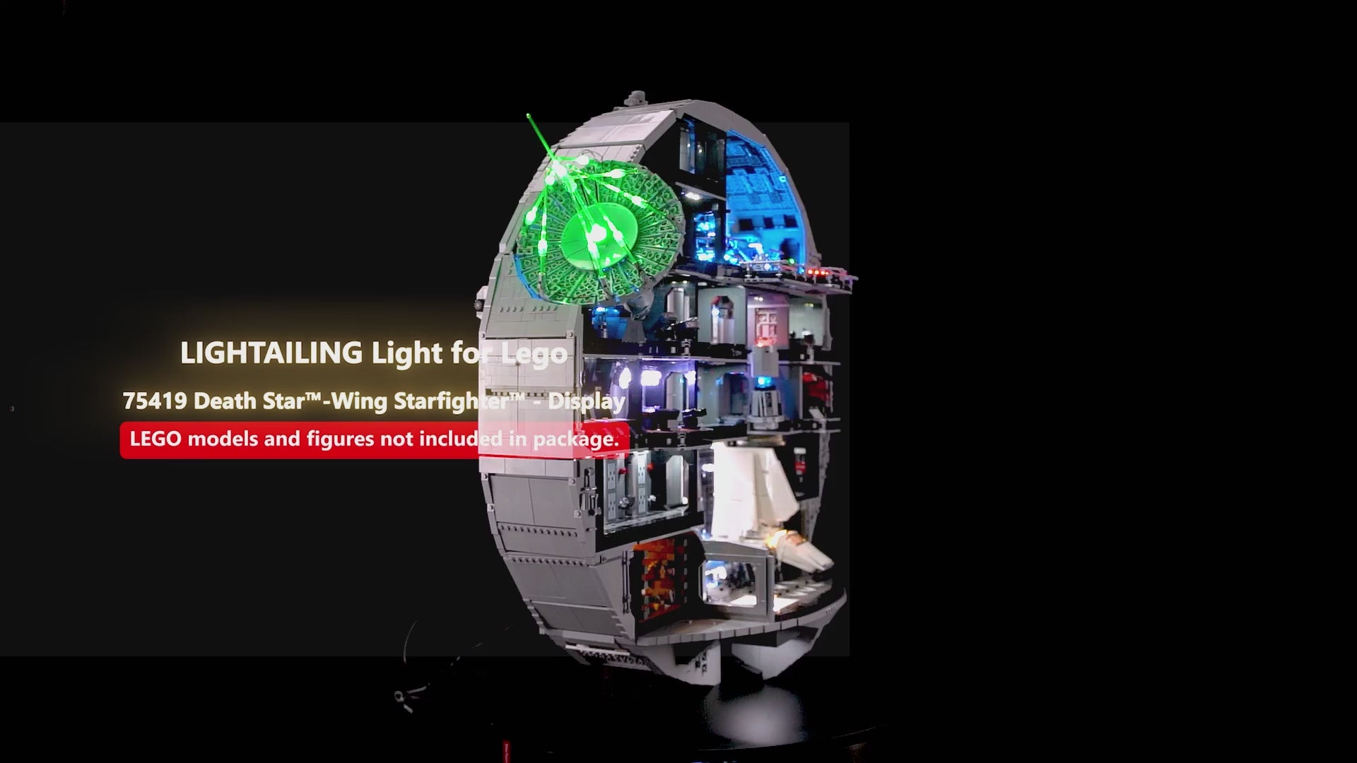 Remote Light Kit for Death Star 75419 - Lightailing