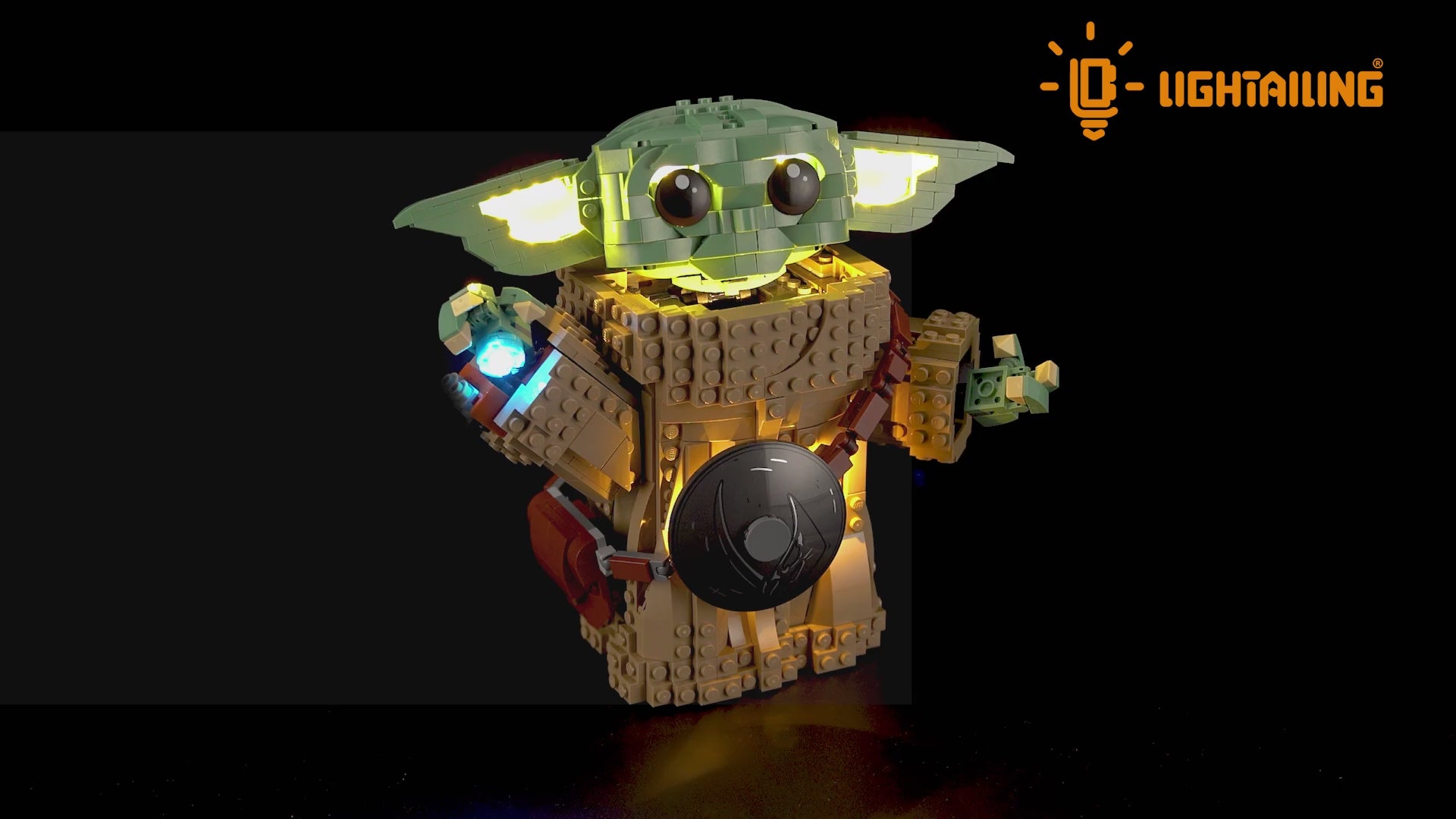 Light Kit for  Grogu (Mandalorian Apprentice) 75446 - Lightailing