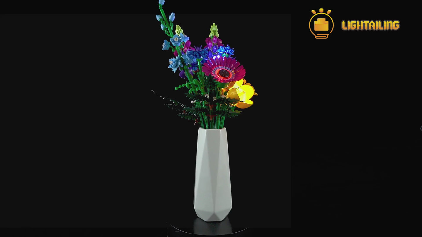 Light Kit For Wildflower Bouquet 10313- Lightailing