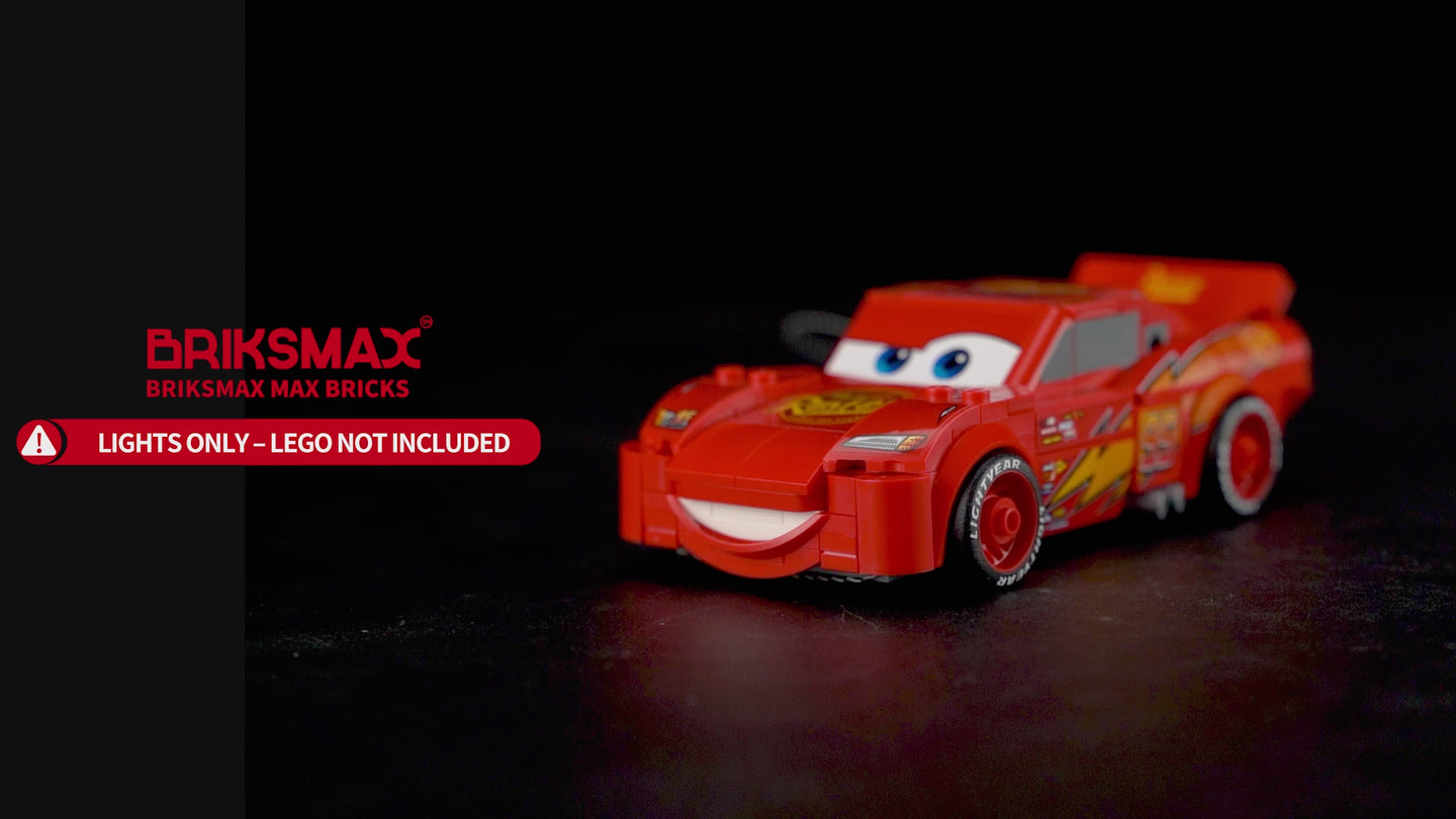 Light Kit for Lightning McQueen 77255- Briksmax 2.0
