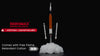 Light Kit for NASA Artemis Space Launch System Rocket 42221 - Briksmax 2.0