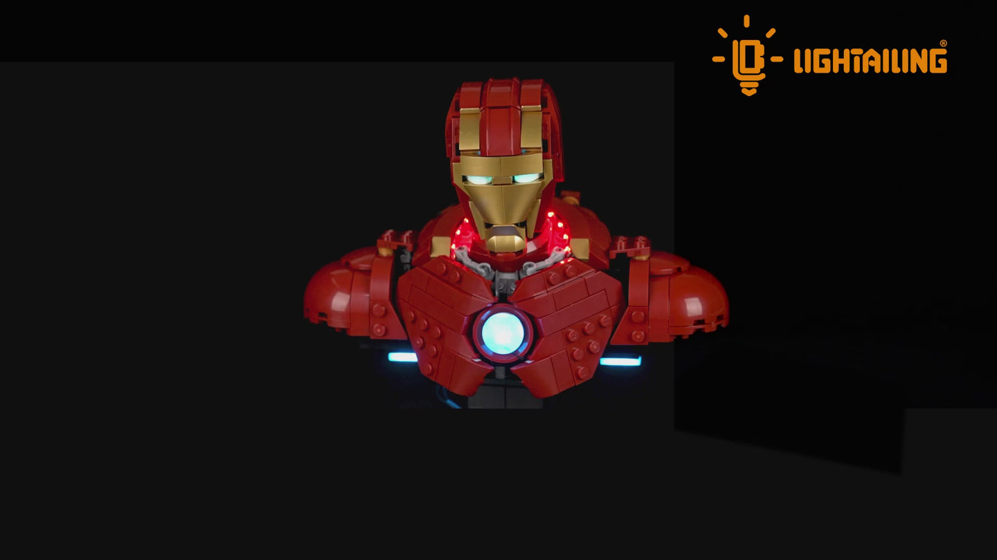 Light Kit for Iron Man MK4 Bust 76327-Lightailing