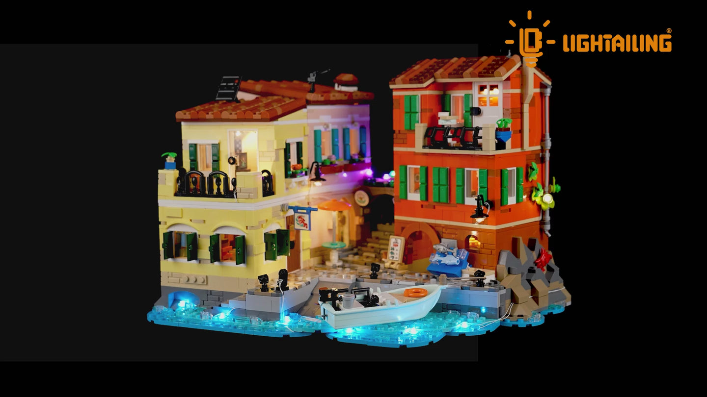 Light Kit for Italian Riviera 21359-Lightailing