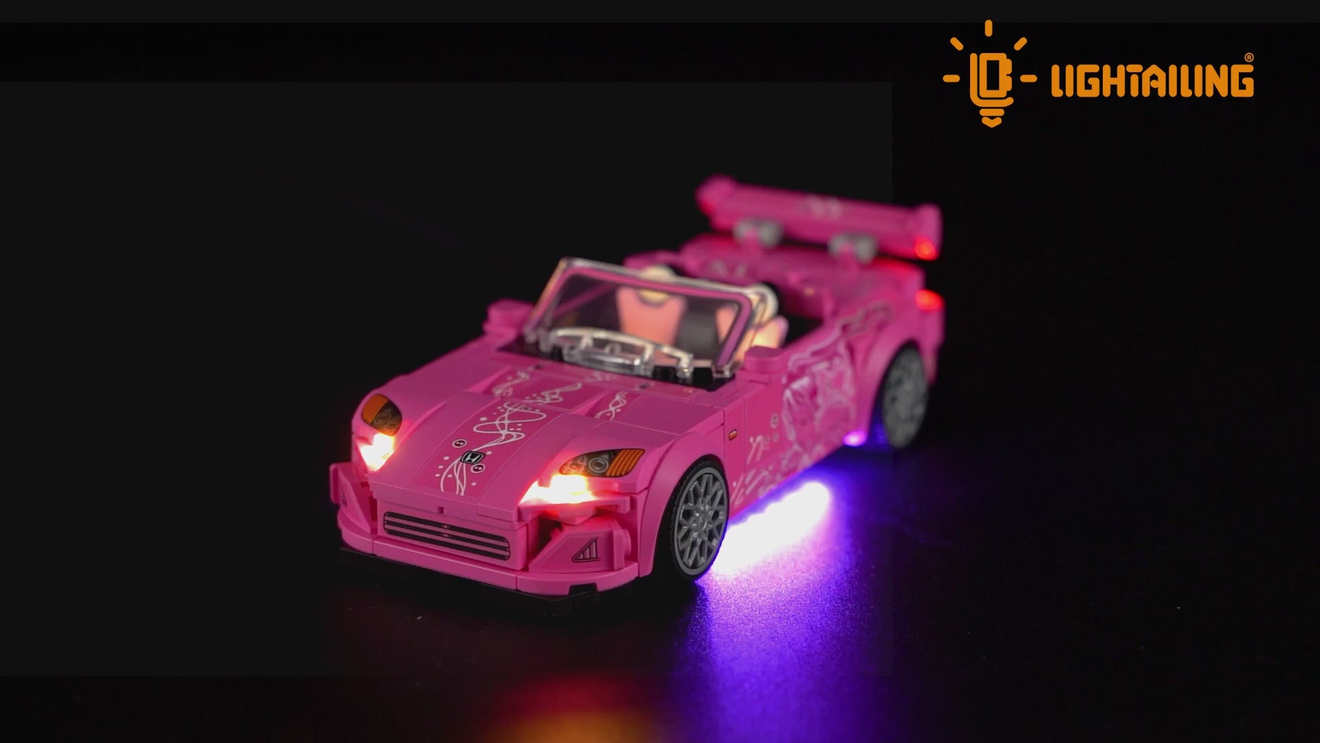 Light Kit for 2 Fast 2 Furious Honda S2000 77241-Lightailing