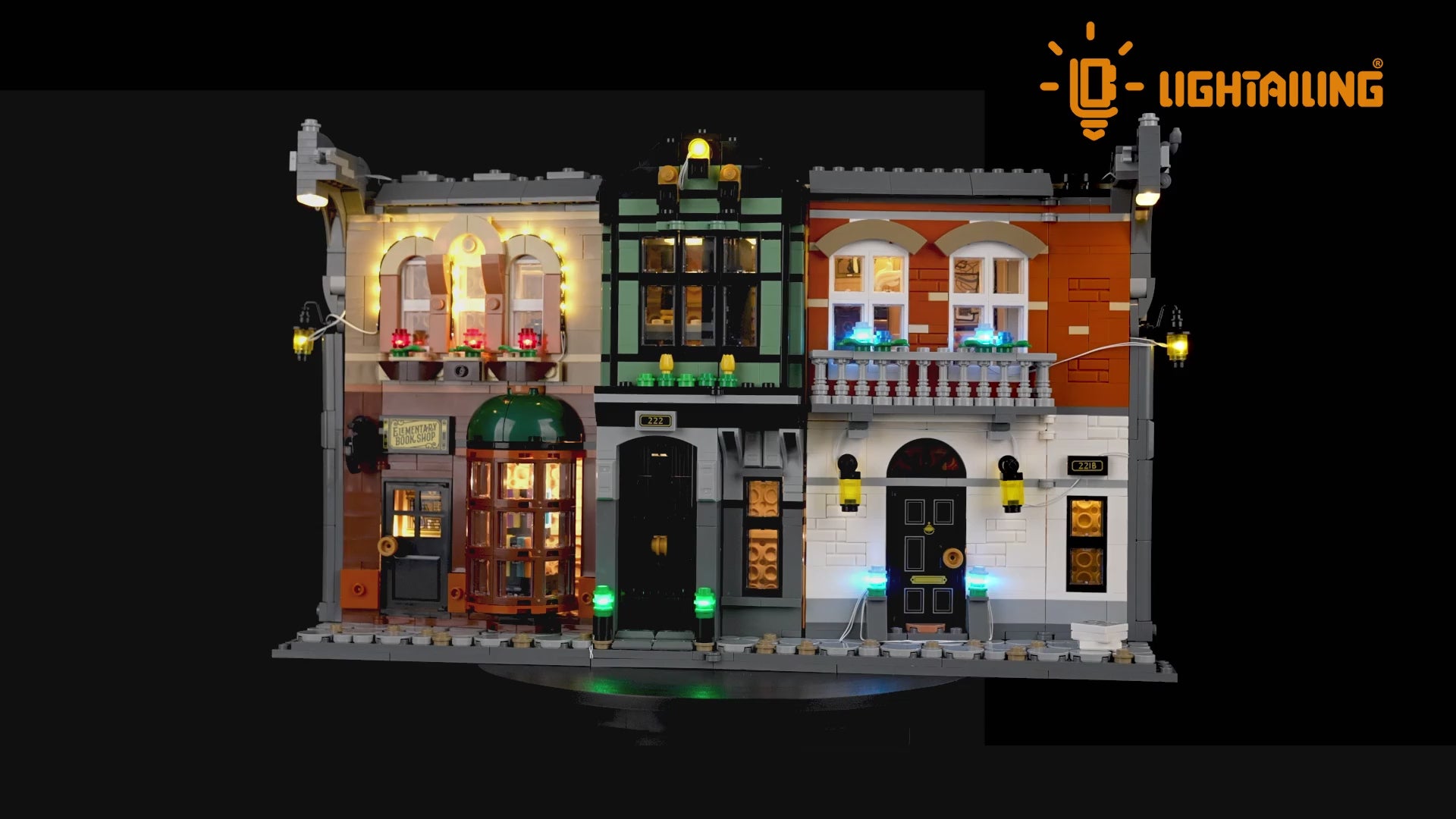 Light Kit for Sherlock Holmes: Book Nook 10351-Lightailing