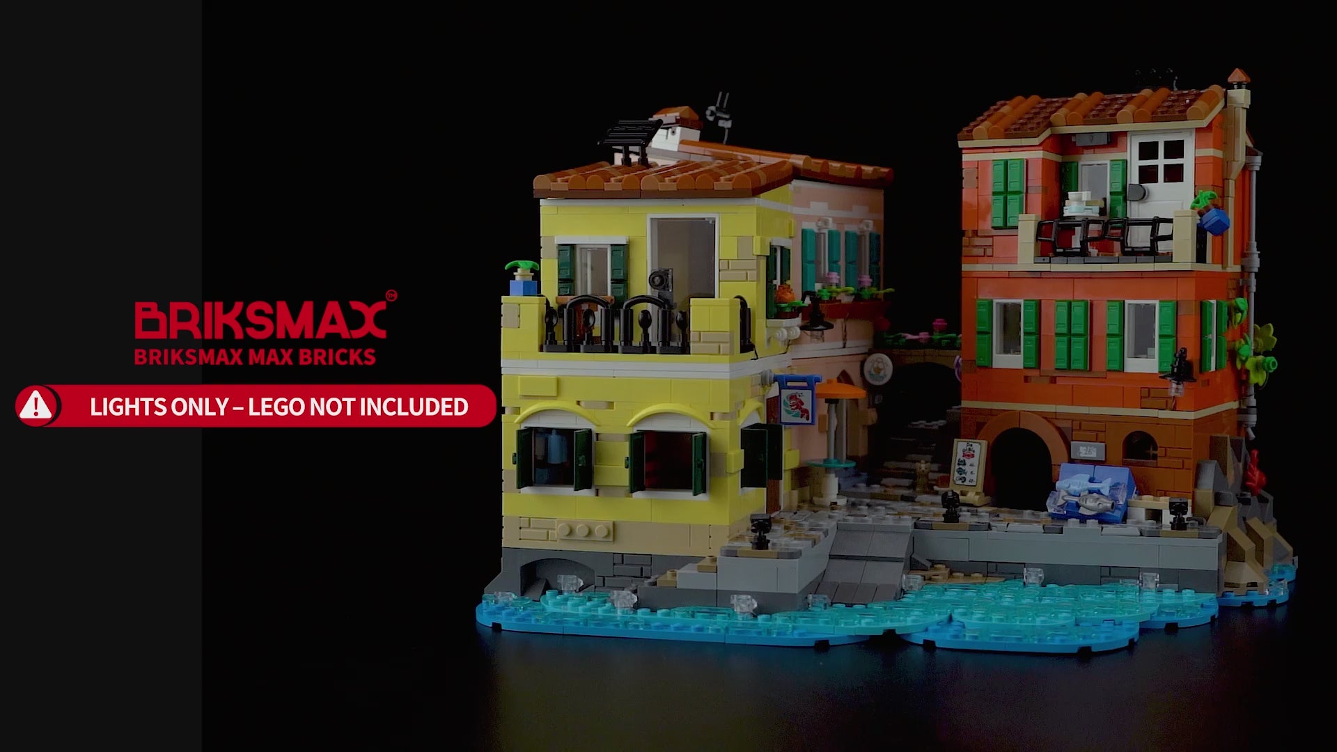 Light Kit for Italian Riviera 21359 -Briksmax 2.0