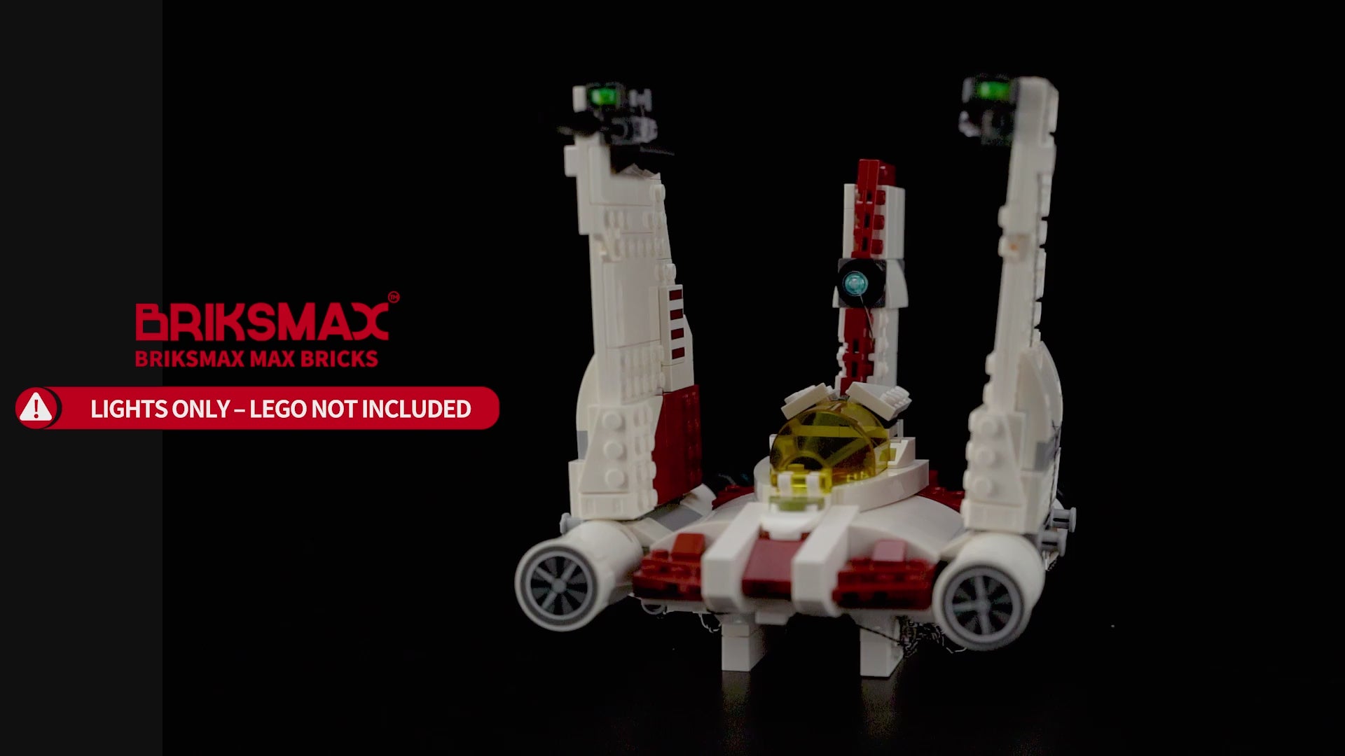 Light Kit for V-19 Torrent Starfighter  75432 - Briksmax 2.0