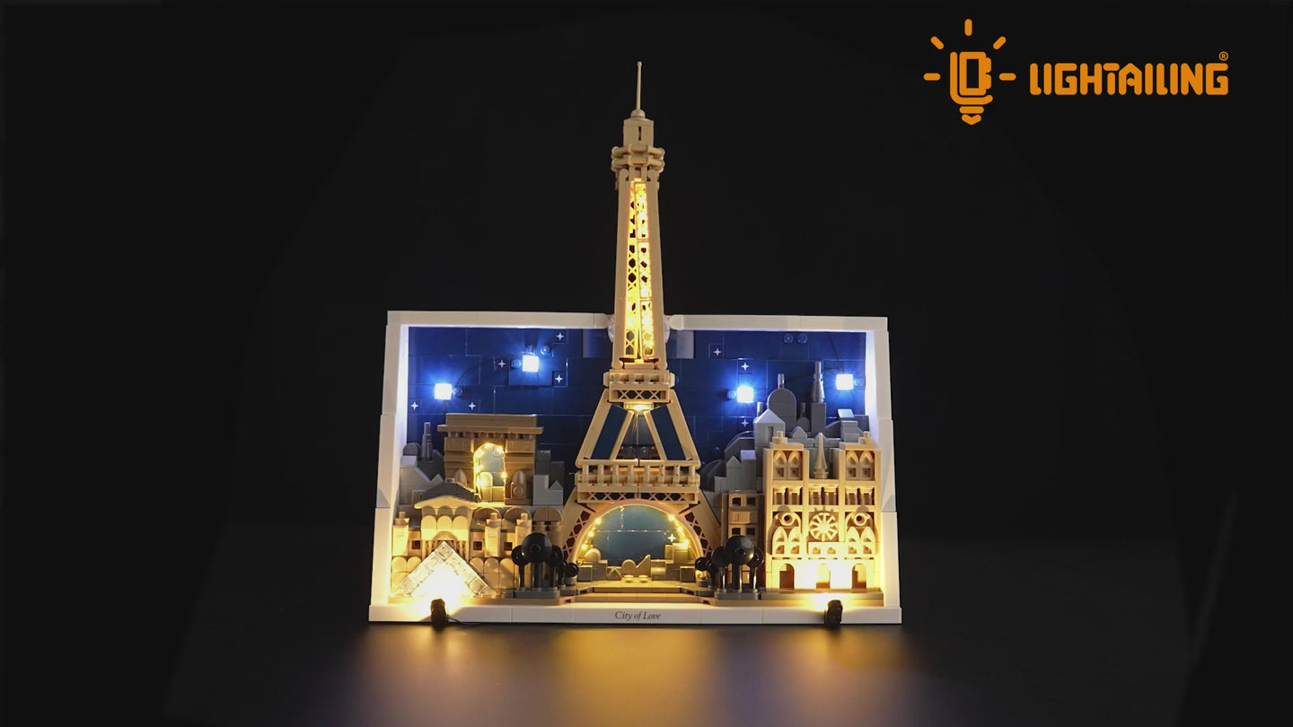 Light Kit for Paris – City of Love 21064 -  Lightailing