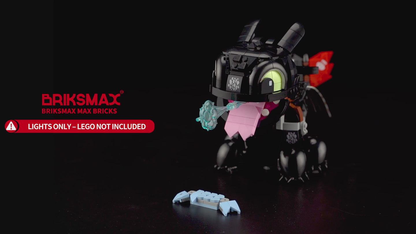 Light Kit for How to Train Your Dragon: Toothless 10375-Briksmax 2.0