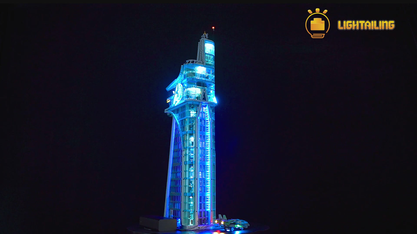 Light Kit for Avengers Tower 76269-Lightailing