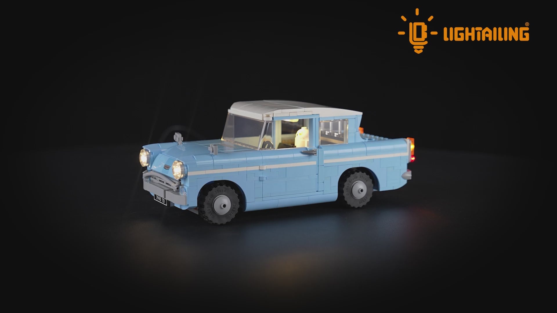 Light Kit for Enchanted Flying Ford Anglia 76470 - Lightailing