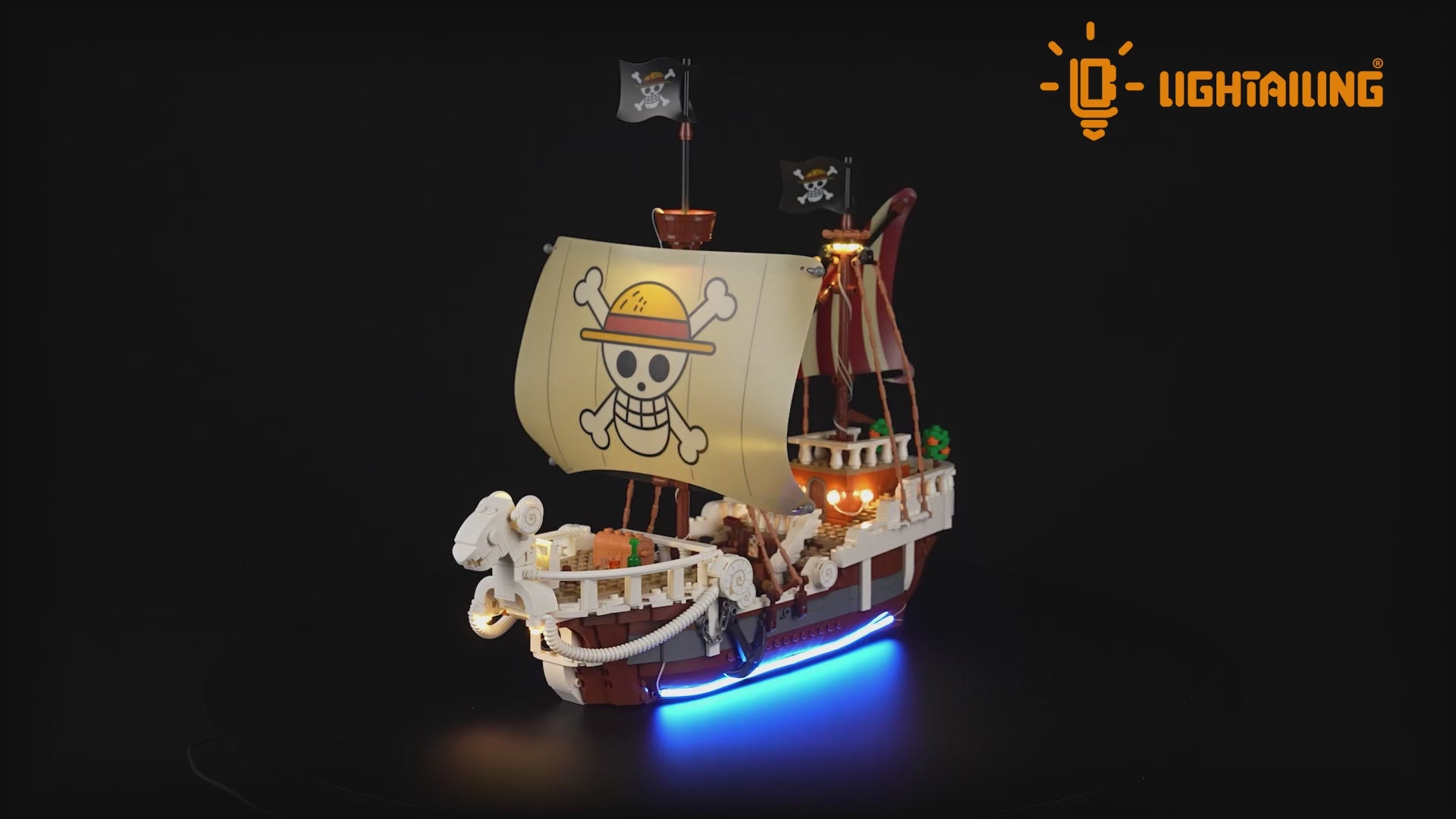Light Kit for The Going Merry Pirate Ship 75639 - Lightailing