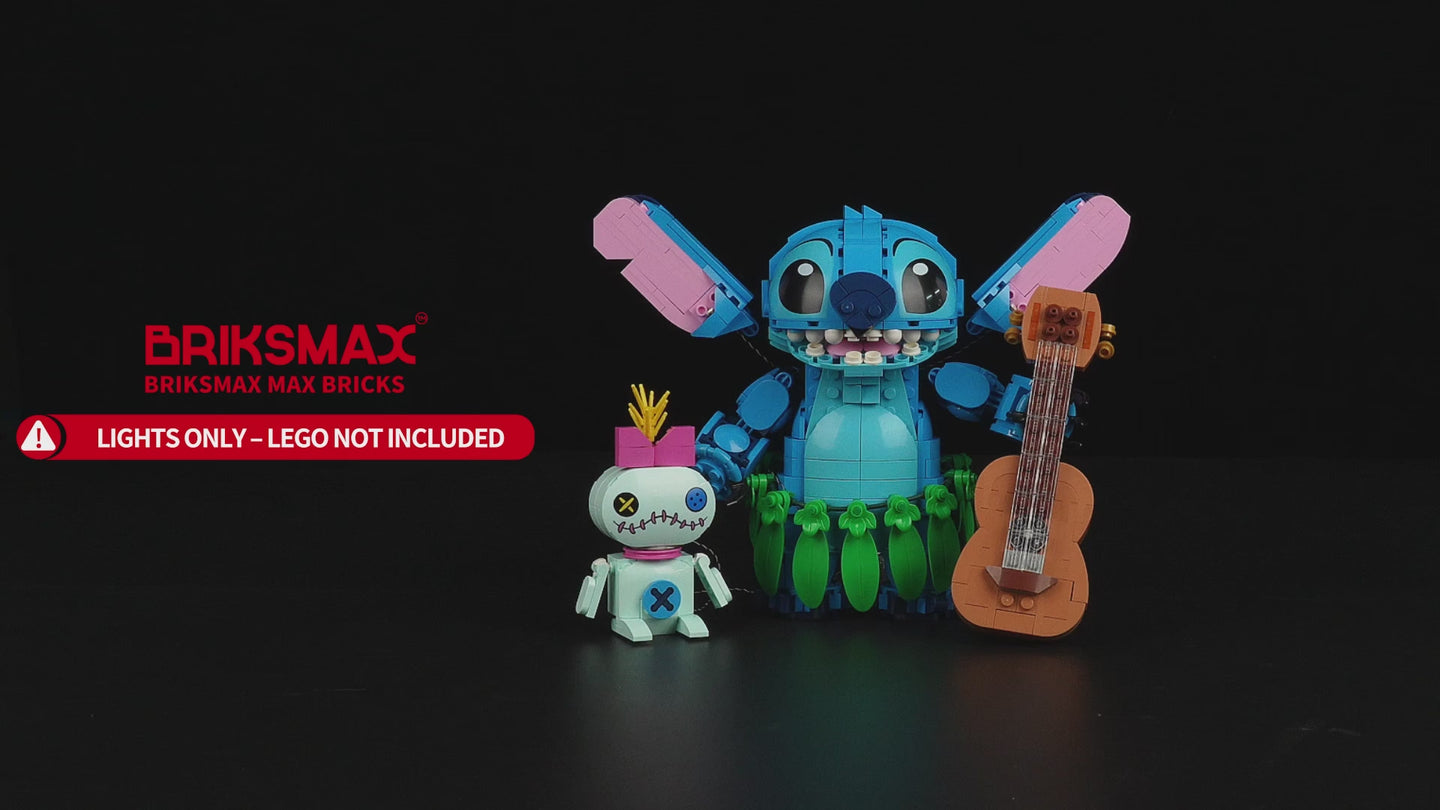 Light kit for Light kit for Stitch & Scrump 43296 - Briksmax 2.0