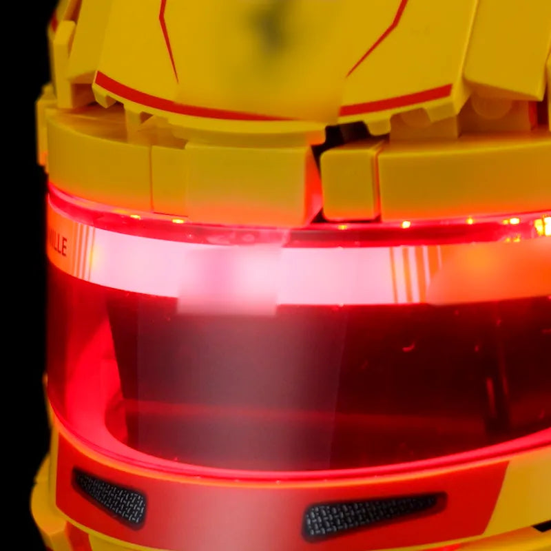 Light Kit for Scuderia Ferrari HP Lewis Hamilton Helmet 43022 -Lightailing
