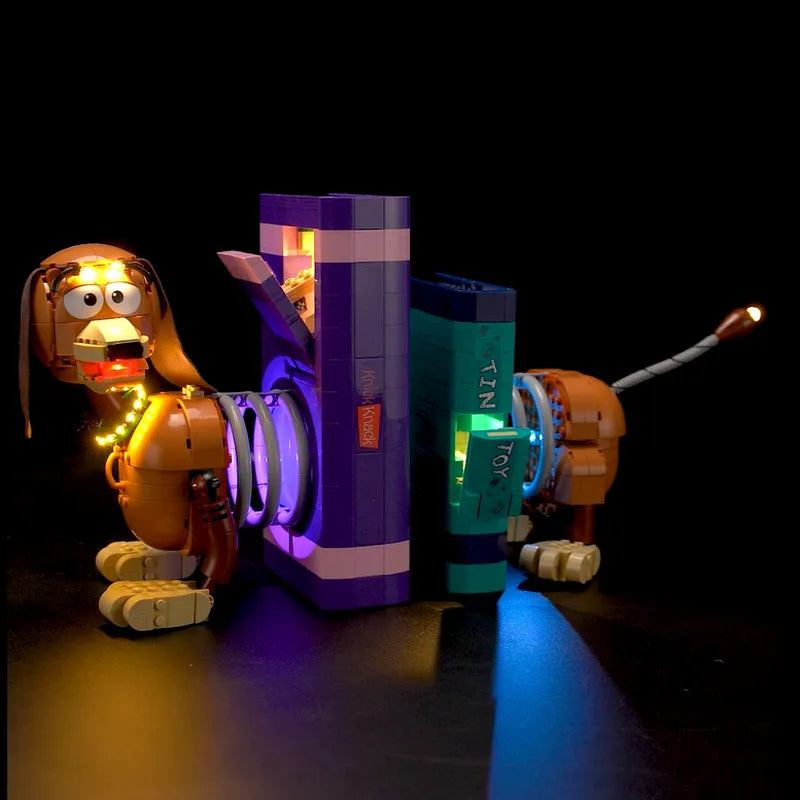 Light Kit for Toy Story Slinky Dog Bookends 43301 -Lightailing