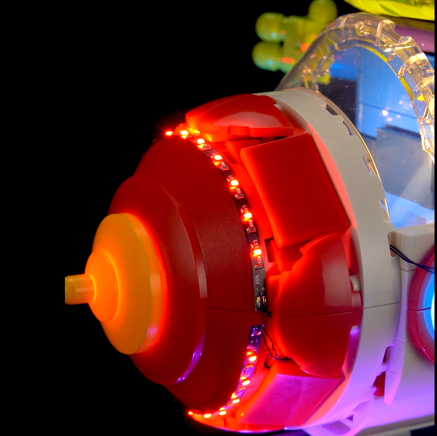 Light Kit for Alien with Pizza Planet Rocket Ride 43307-Lightailing