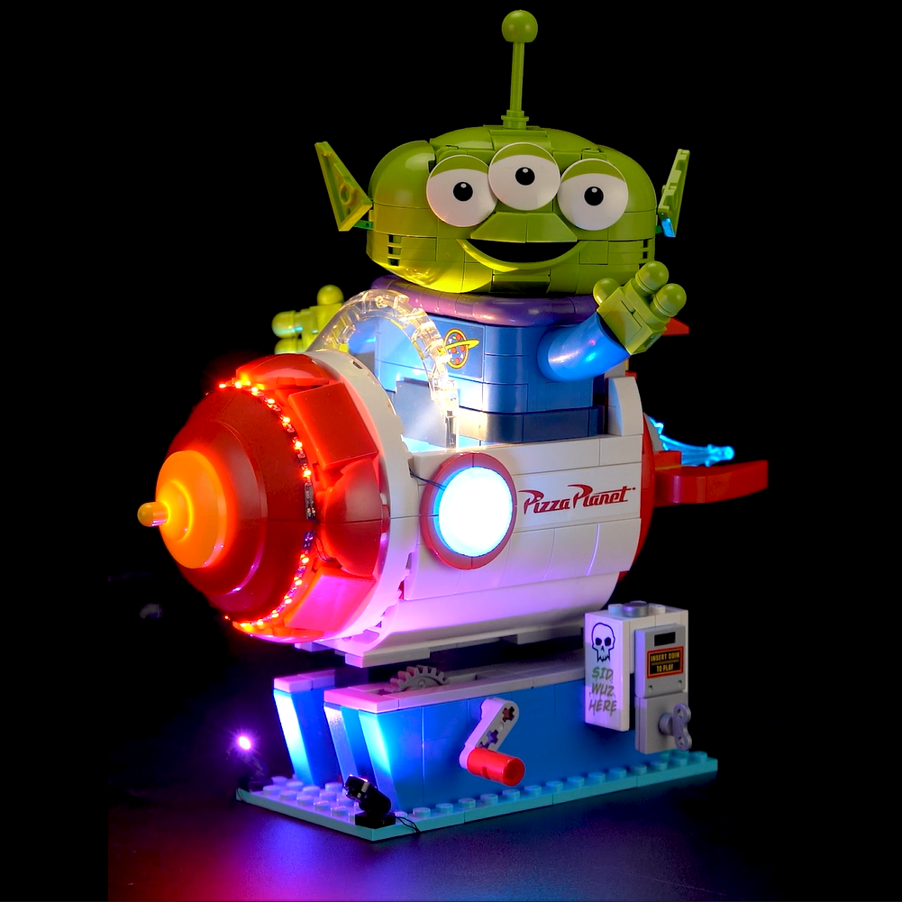 Light Kit for Alien with Pizza Planet Rocket Ride 43307-Lightailing