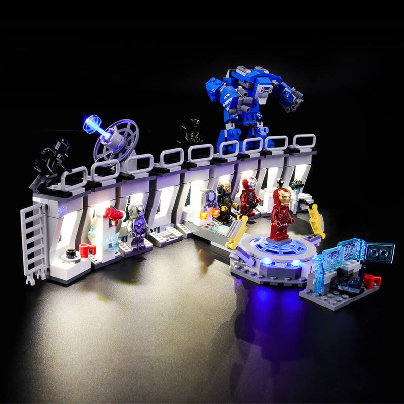 Lego Light Kit For Iron Man Hall of Armor 76125  Lightailing