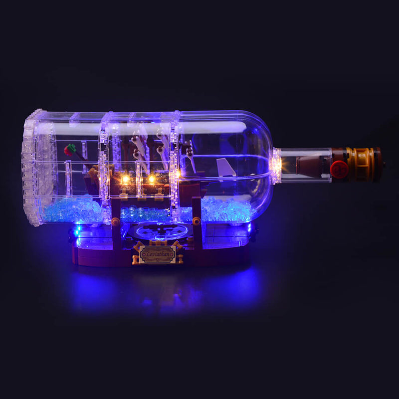 Lego Light Kit For Ship in a Bottle 21313  Lightailing