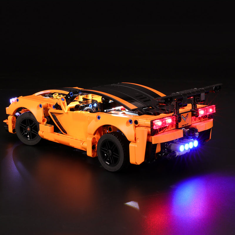 Lego Light Kit For Chevrolet Corvette ZR1 42093  BriksMax