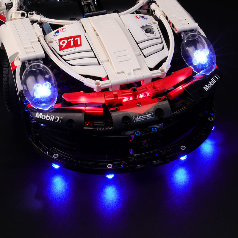 Light Kit For Lego Technic Porsche 911 RSR 42096(40% OFF