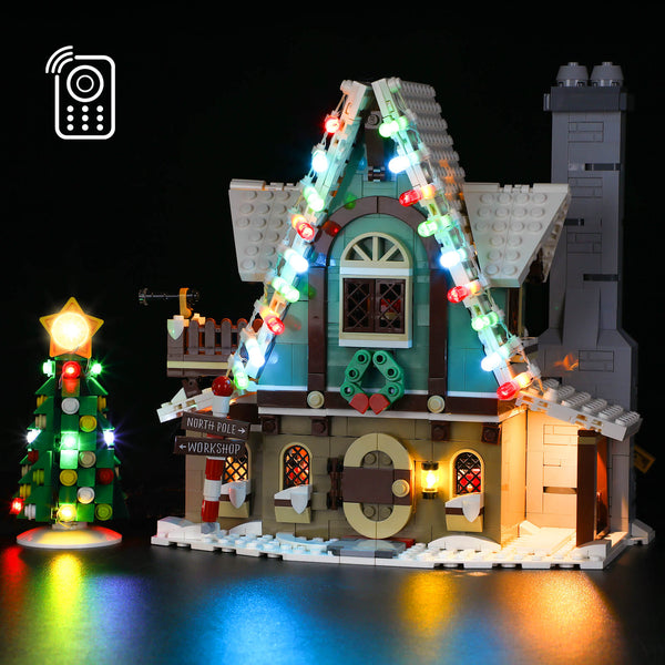 Light Kit For Elf Club House 10275(Remote Control)