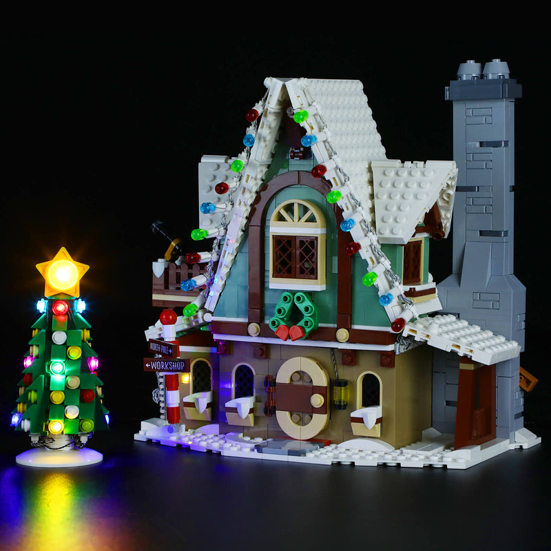 BriksMax Light Kit For Elf Club House 10275(With Remote)