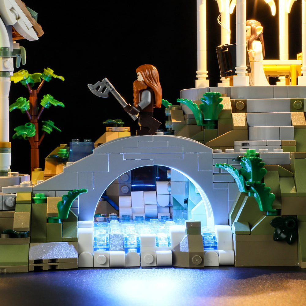 Lightailing Light Kit For THE LORD OF THE RINGS RIVENDELL™ 10316