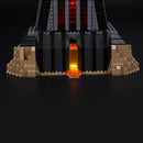 Lego Darth Vader’s Castle 75251 with yellow lights