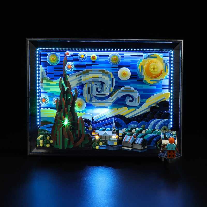 Light Kit Compatible With Lego Vincent van Gogh - The Starry Night 21333 –  Lightailing