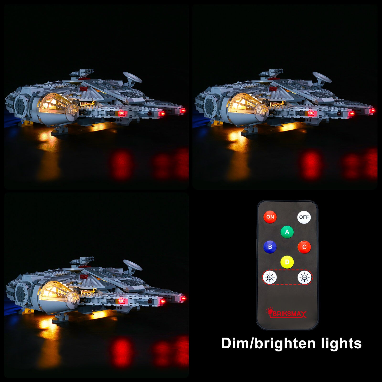 Beleuchtungsset für Millennium Falcon 75257