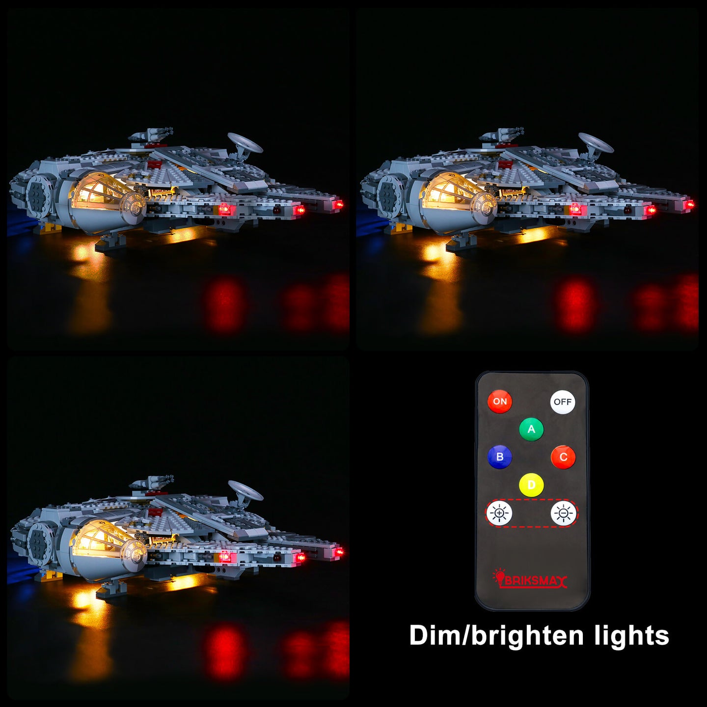 Beleuchtungsset für Millennium Falcon 75257