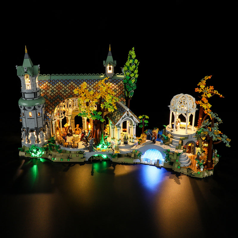 Light iling Light Kit für den Herr der Ringe: RIVENDELL™10316