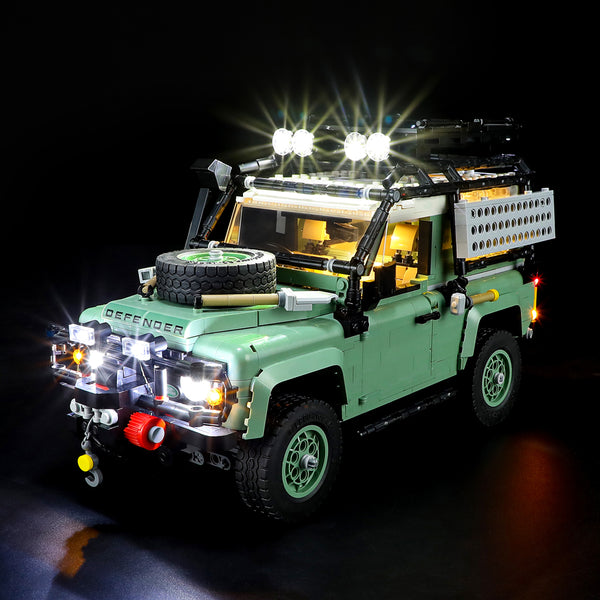 Briksmax Light Kit für Land Rover Classic Defender 90 10317 – Lightailing