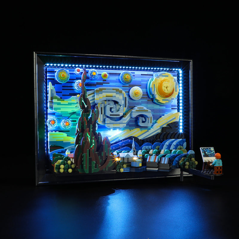 Lightailing Light Kit For Vincent van Gogh - The Starry Night 21333