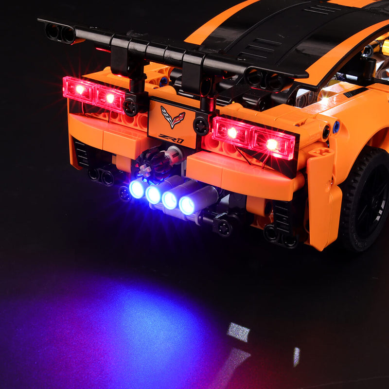 Lego Light Kit For Chevrolet Corvette ZR1 42093  BriksMax